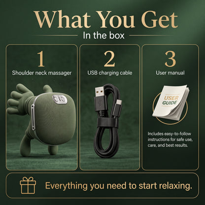 NeckEase™ Deep Tissue Neck & Shoulder Massager