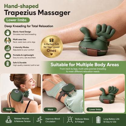 NeckEase™ Deep Tissue Neck & Shoulder Massager