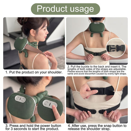 NeckEase™ Deep Tissue Neck & Shoulder Massager
